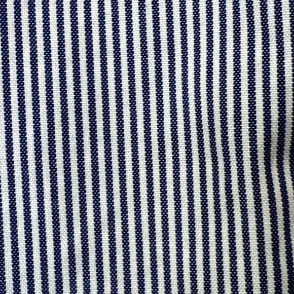 Men’s Blue | White Stripe Shirt Size 17 (34/35) - Picture 4 of 4